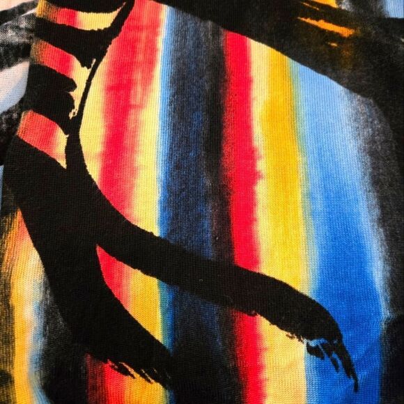 EC ADORE BRAND MULTI-COLOR CARDIGAN/VEST SZ.M - Picture 2 of 4